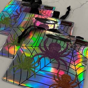 Papyrus Glittery Spider Holographic Bags bundle of 3